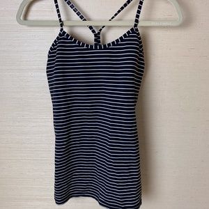 Lululemon Striped Workout Tank